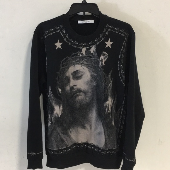 givenchy jesus sweatshirt